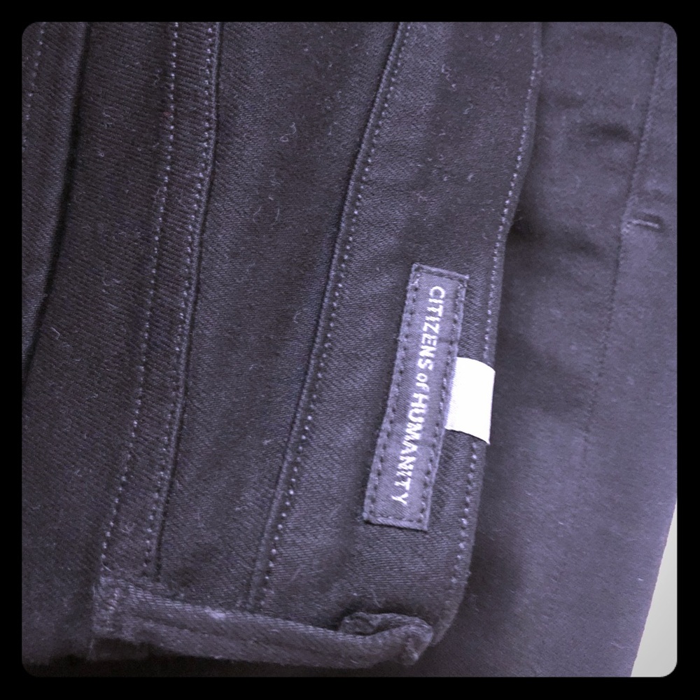 Flare black jeans